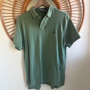 Ralph Lauren Classic Green Polo Shirt (Vintage)